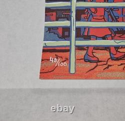 Eddie Vedder Poster Tokyo Japan Munk One A/P Signed Numbered Pearl Jam 04/20/26