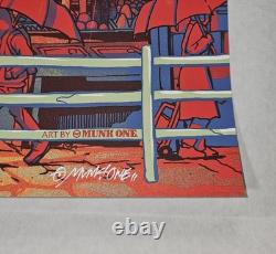 Eddie Vedder Poster Tokyo Japan Munk One A/P Signed Numbered Pearl Jam 04/20/26