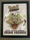 Eddie Vedder Poster Tower Theatre Philadelphia Pa 6/25/2011 Pearl Jam With Frame