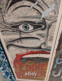 Eddie Vedder Rhys Cooper Melbourne Australia Poster Art Print Pearl Jam
