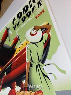 Eddie Vedder The Earthlings 2022 Tour Poster Print AP X/200 Pearl Jam AP Signed