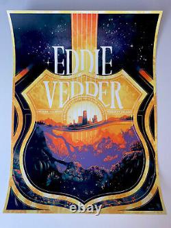 Eddie Vedder The Earthlings Chicago Poster Print 2022 AP SIGNED X/100 Pearl Jam