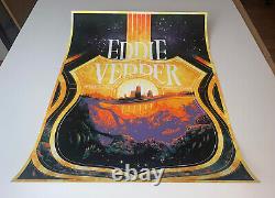 Eddie Vedder The Earthlings Chicago Poster Print 2022 AP SIGNED X/100 Pearl Jam