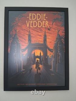 Eddie vedder london 2017 poster