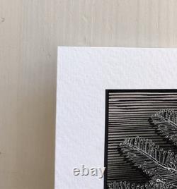 Emek Chief Mini Art Print Doodled S/N# 339/500 Pearl Jam 2015