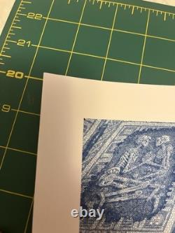 Emek Pearl Jam Live In Two Dimensions UnCut Blue Keyline Variant RARE DOODLE