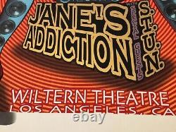 Emek Poster Jane's Addiction Los Angeles 2002 AP Sperry Pearl Jam Chili Peppers