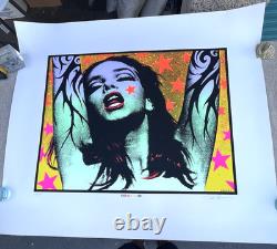 Frank Kozik Green Lady 2004 Signed Art Print Poster Pearl Jam Soundgarden 92-14