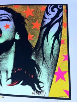 Frank Kozik Green Lady 2004 Signed Art Print Poster Pearl Jam Soundgarden 92-14