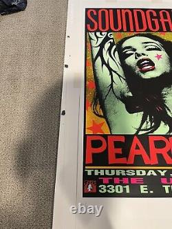 Frank Kozik Soundgarden Pearl Jam The Unicorn Green Lady 1st Edition Poster