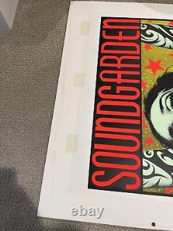 Frank Kozik Soundgarden Pearl Jam The Unicorn Green Lady 1st Edition Poster