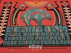 Gary Houston Pearl Jam Portland Poster AP #2of 20 copies Klausen Emek Sperry