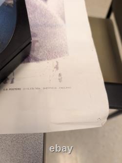 HUGE RARE Pearl Jam Subway Poster Magnusson Park, Seattle, WA 1992 Eddie Vedder