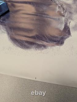 HUGE RARE Pearl Jam Subway Poster Magnusson Park, Seattle, WA 1992 Eddie Vedder