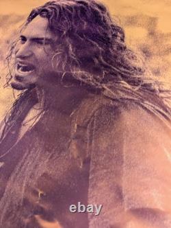HUGE RARE Pearl Jam Subway Poster Magnusson Park, Seattle, WA 1992 Eddie Vedder