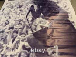 HUGE RARE Pearl Jam Subway Poster Magnusson Park, Seattle, WA 1992 Eddie Vedder