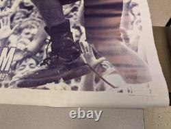 HUGE RARE Pearl Jam Subway Poster Magnusson Park, Seattle, WA 1992 Eddie Vedder