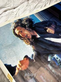 HUGE Vintage Pearl Jam Eddie Vedder Tour Poster 39x55 POSTER RARE HTF