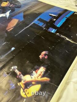 HUGE Vintage Pearl Jam Eddie Vedder Tour Poster 39x55 POSTER RARE HTF