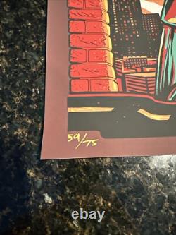 Joe Louis Arena Signed Pearl Jam Poster Detroit 2014 Munk One AP Numbered