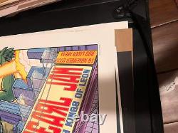 Joe Whyte Pearl Jam w Kings of Leon Nov 16 2006 Rod Laver Arena Poster 18x26