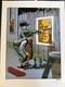 Justin Hampton Pearl Jam Purple Wheat Paste Poster Ap Edition Signed/#'d