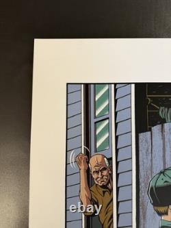 Justin Hampton Pearl Jam Purple Wheat Paste Poster AP Edition Signed/#'d