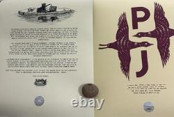 LOT of 2 MINT Pearl Jam 2020 Poster prints Cancel Concert 3/20-22, Ottawa Quebec