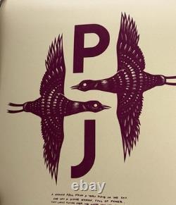 LOT of 2 MINT Pearl Jam 2020 Poster prints Cancel Concert 3/20-22, Ottawa Quebec