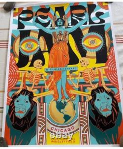 Lot of 3 Pearl Jam 2024 Wrigley Chicago Aug 29/31 posters Klausen, Preece, McAll