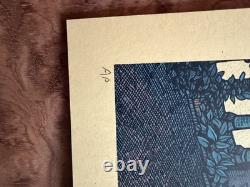 Luke Martin 2019 Solo Show S/N AP Art Print Eddie Vedder Lisbon Pearl Jam Poster