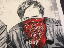 Mr Brainwash Black Keys Poster Los Angeles 2012 Sperry Pearl Jam Dave Matthews