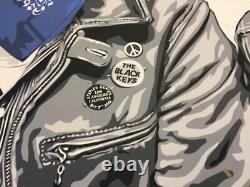 Mr Brainwash Black Keys Poster Los Angeles 2012 Sperry Pearl Jam Dave Matthews