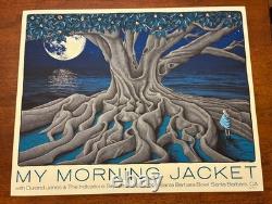 My Morning Jacket Poster Santa Barbara 2021 Mishka Westell Pearl Jam Emek Lucero