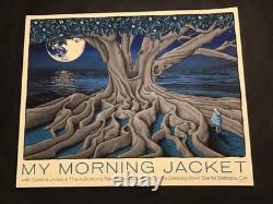 My Morning Jacket poster Santa Barbara 2021 Westell Phish Dave Matthews Avett u2