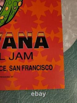 NIRVANA PEARL JAM RHCP 1991 Cow Palace Bill Graham Poster BGP-51