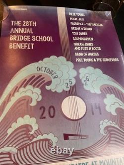 Neil Young Pearl Jam Sound Garden Tom Jones October 25 26 2014 Concert Poster