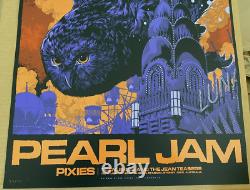 OFFICIAL Pearl Jam Sydney Australia 2024 Poster AP #/100 Ken Taylor IN STOCK