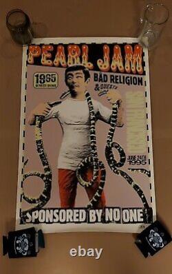 ORGINAL PEARL JAM Poster San Francisco June 24th, 1995