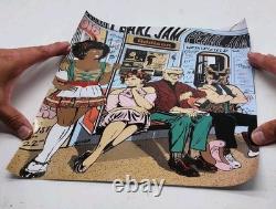 Official Pearl Jam Wrigley Field 2016 FAILE Concert Poster Chicago EL Train Ride Official Pearl Jam Wrigley Field 2016 FAILE Concert Poster Chicago EL Train Ride