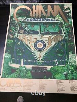 Ohana Fest Event Poster 2021 Pearl Jam Eddie Vedder AP Variant