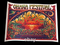 Ohana Festival 2025 Artist Proof Signed Poster Limited Edition 2/100 Pearl Jam