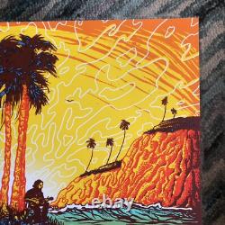 Ohana Festival gig poster 2020 Eddie Vedder Pearl Jam Munk One SIGNED #d AP mint