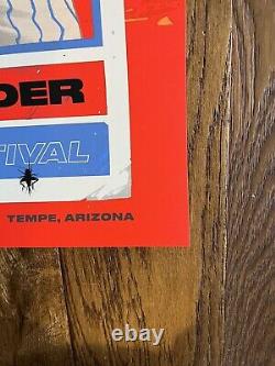 Oliver Barrett Eddie Vedder Pearl Jam Poster Innings Festival Tempe S/N x/85
