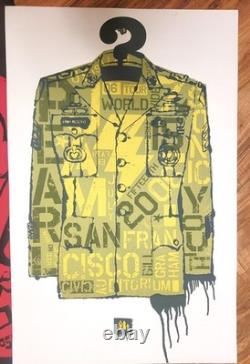 Original Limited Print PEARL JAM SF 2006 Poster by Ames Bros! Stored flat