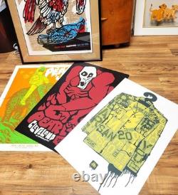 Original Limited Print PEARL JAM SF 2006 Poster by Ames Bros! Stored flat