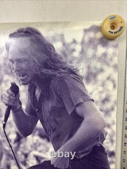 Original PEARL JAM Poster Magnusson Park Seattle Sept 1992 Eddie Vedder 35 x 26