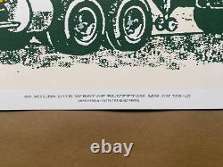 Original Pearl Jam Concert Poster Fargo North Dakota 1/50 AP2