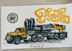 Original Pearl Jam Concert Poster Fargo North Dakota Ames Bros