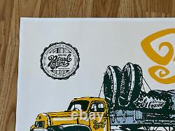 Original Pearl Jam Concert Poster Fargo North Dakota Paul Bunyan Signed 63/100